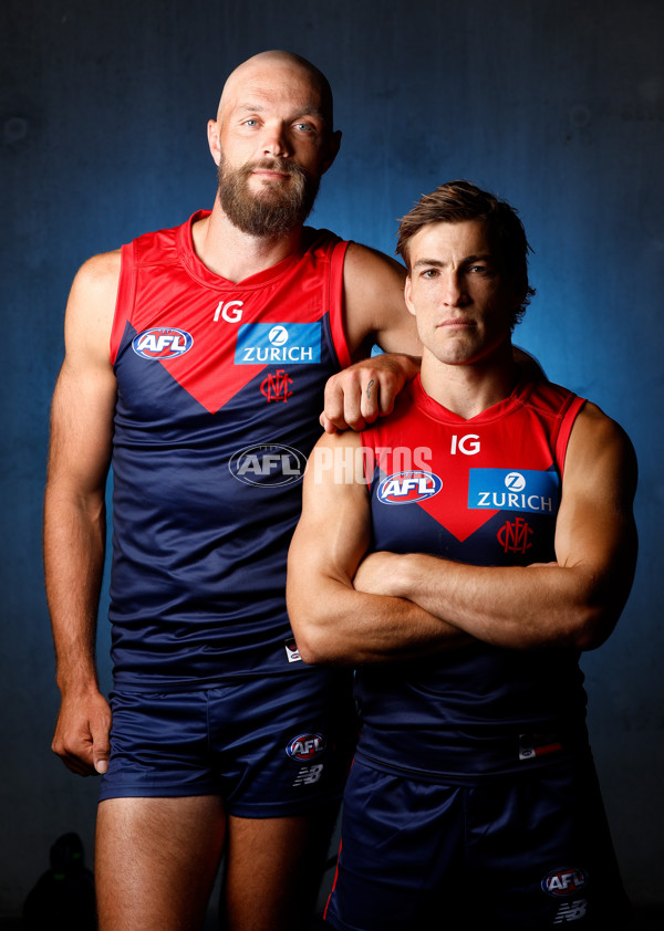 AFL 2024 Portraits - Melbourne - A-45933902