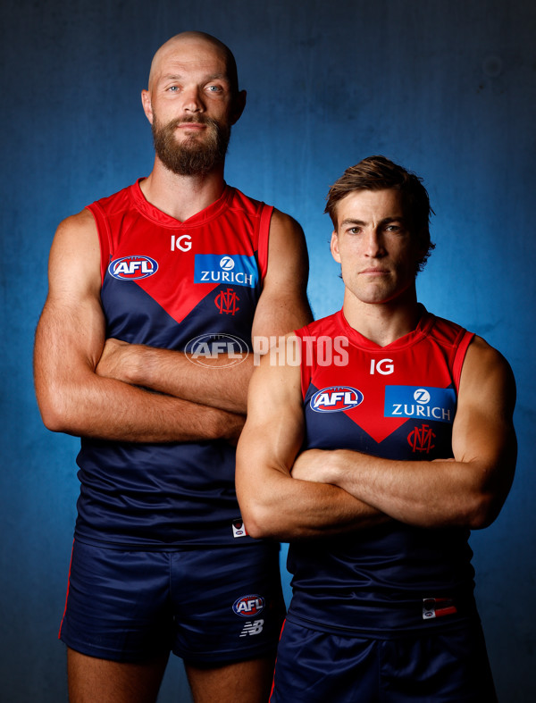 AFL 2024 Portraits - Melbourne - A-45933910