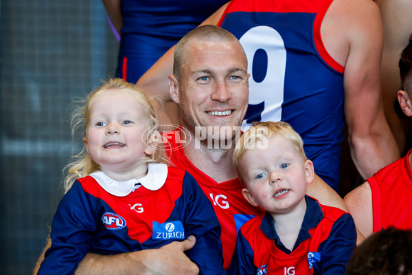 AFL 2024 Media - Melbourne Team Photo Day - A-45933915