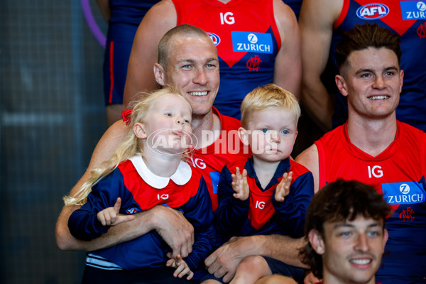 AFL 2024 Media - Melbourne Team Photo Day - A-45933921