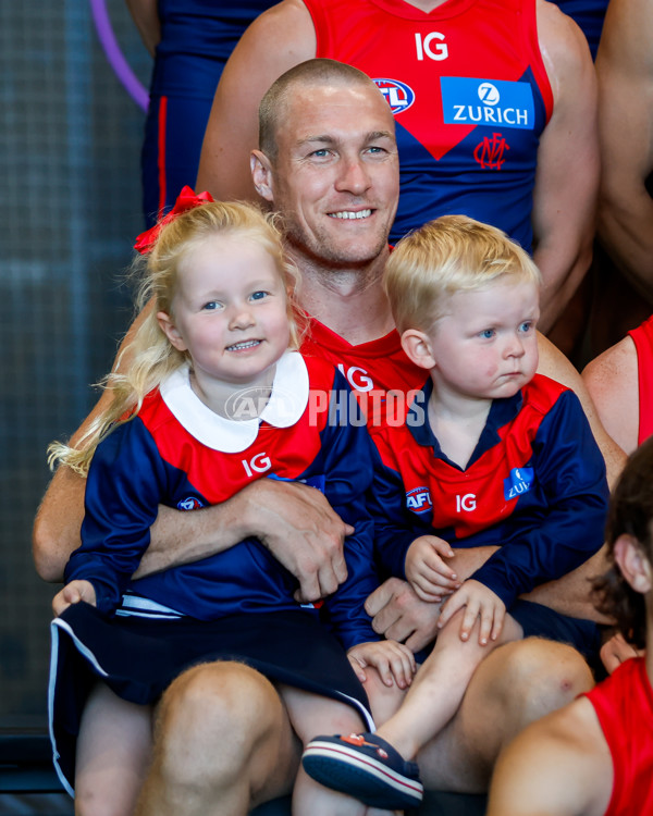 AFL 2024 Media - Melbourne Team Photo Day - A-45933923