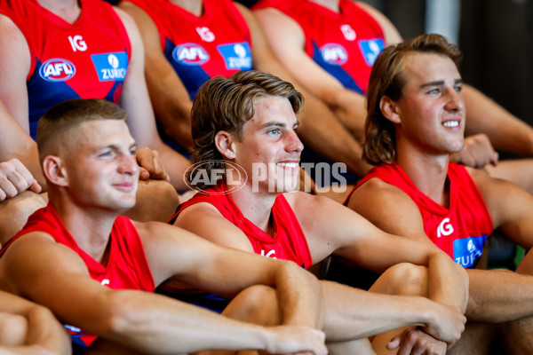 AFL 2024 Media - Melbourne Team Photo Day - A-45933924