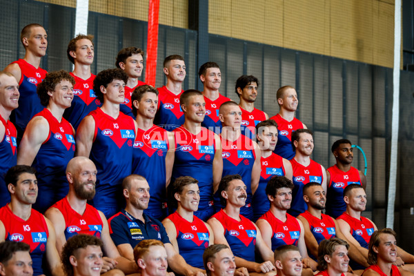 AFL 2024 Media - Melbourne Team Photo Day - A-45933925