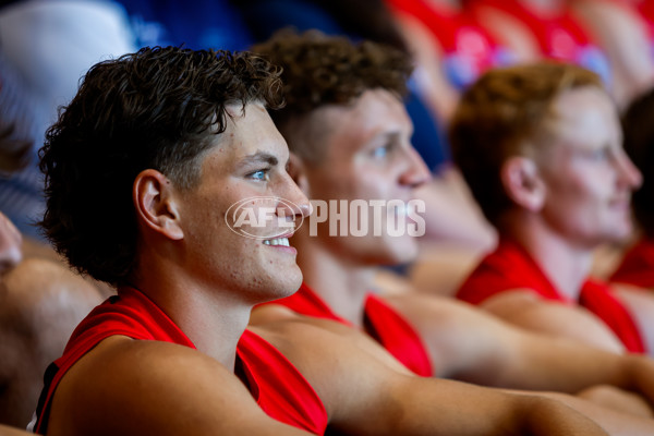 AFL 2024 Media - Melbourne Team Photo Day - A-45933937