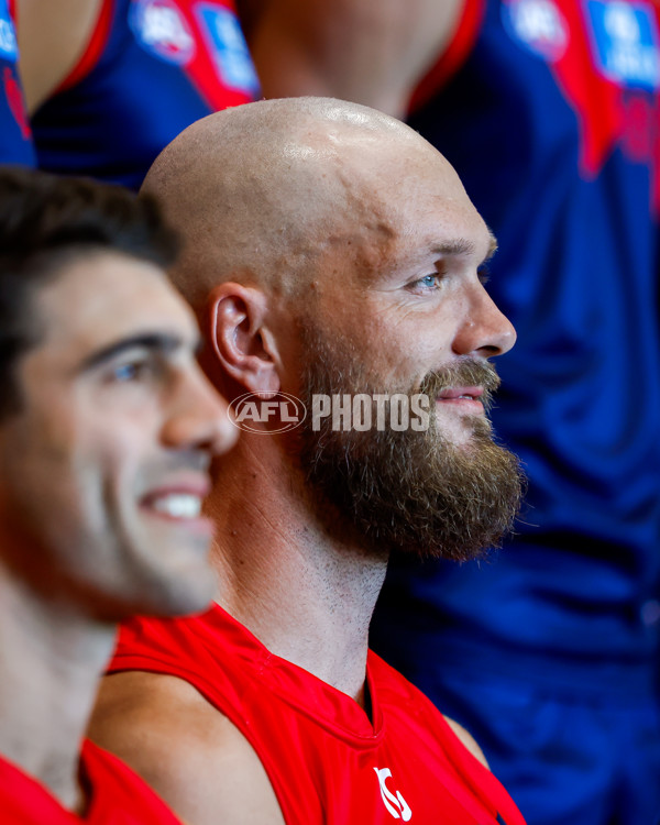 AFL 2024 Media - Melbourne Team Photo Day - A-45933939