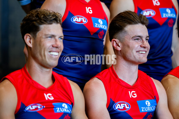 AFL 2024 Media - Melbourne Team Photo Day - A-45933941