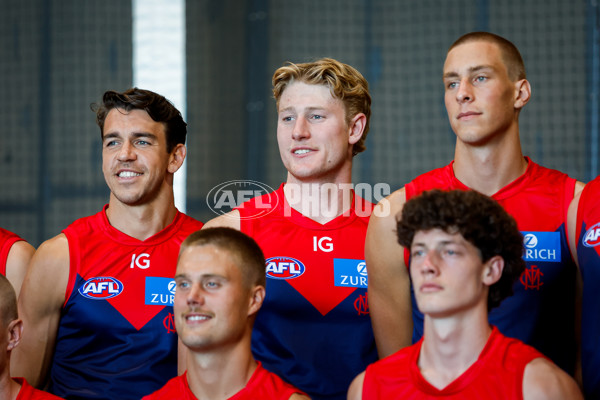 AFL 2024 Media - Melbourne Team Photo Day - A-45933954