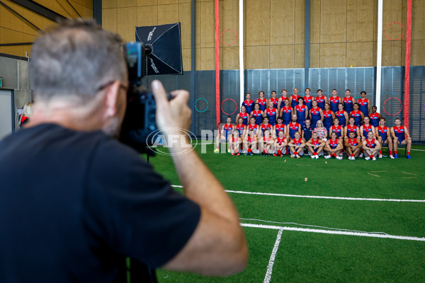 AFL 2024 Media - Melbourne Team Photo Day - A-45933955