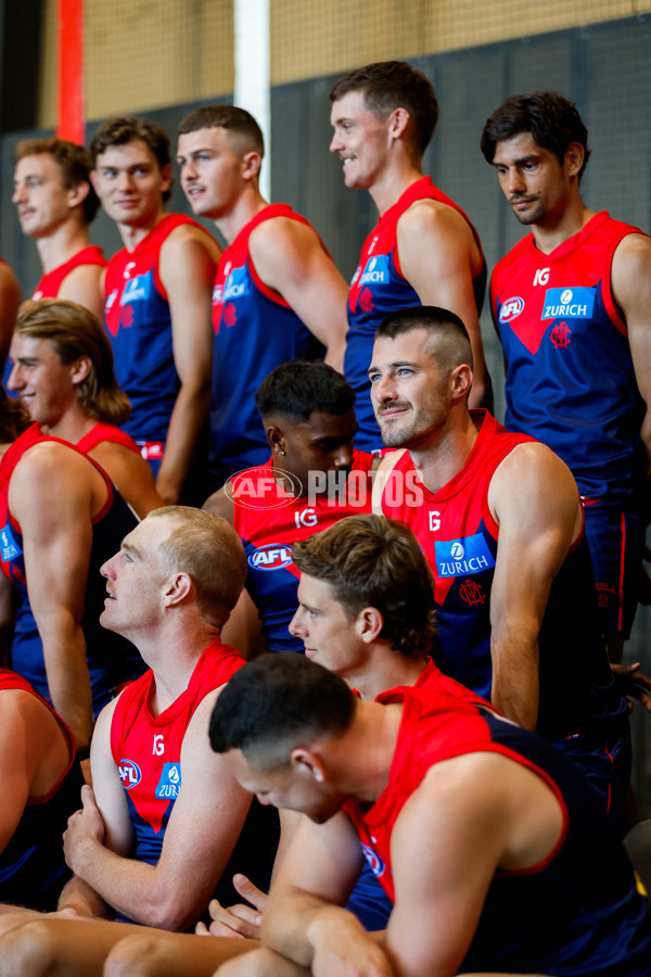 AFL 2024 Media - Melbourne Team Photo Day - A-45933957