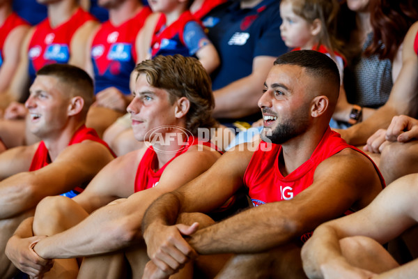 AFL 2024 Media - Melbourne Team Photo Day - A-45933958