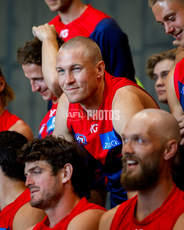 AFL 2024 Media - Melbourne Team Photo Day - A-45933959