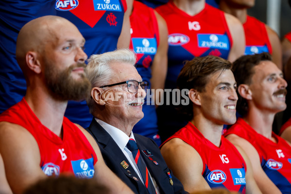 AFL 2024 Media - Melbourne Team Photo Day - A-45933966