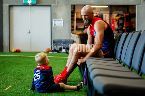 AFL 2024 Media - Melbourne Team Photo Day - A-45933981