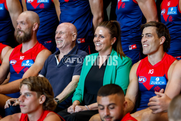 AFL 2024 Media - Melbourne Team Photo Day - A-45935711