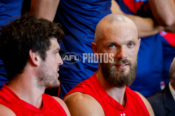 AFL 2024 Media - Melbourne Team Photo Day - A-45935712