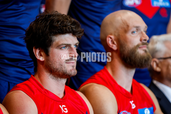 AFL 2024 Media - Melbourne Team Photo Day - A-45935713