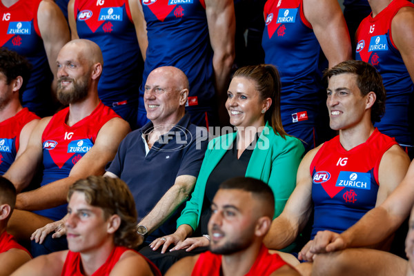 AFL 2024 Media - Melbourne Team Photo Day - A-45935715