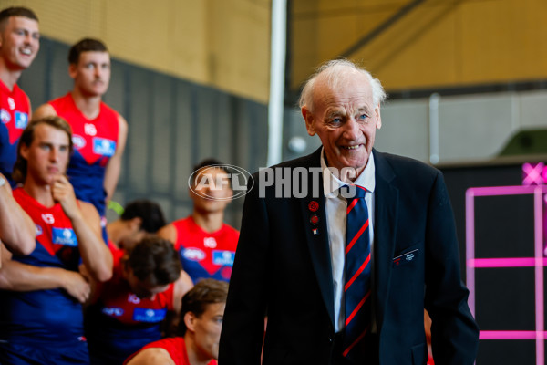 AFL 2024 Media - Melbourne Team Photo Day - A-45935717