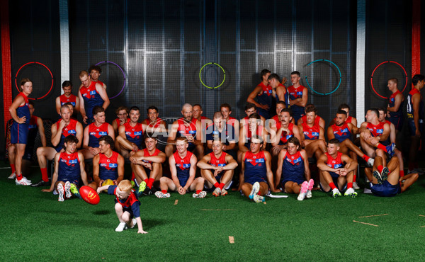 AFL 2024 Media - Melbourne Team Photo Day - A-45935731