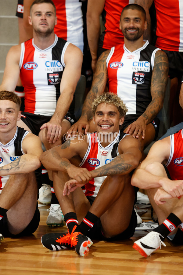 AFL 2024 Media - St Kilda Team Photo Day - A-45957279