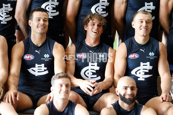 AFL 2024 Media - Carlton Team Photo Day - A-45964829