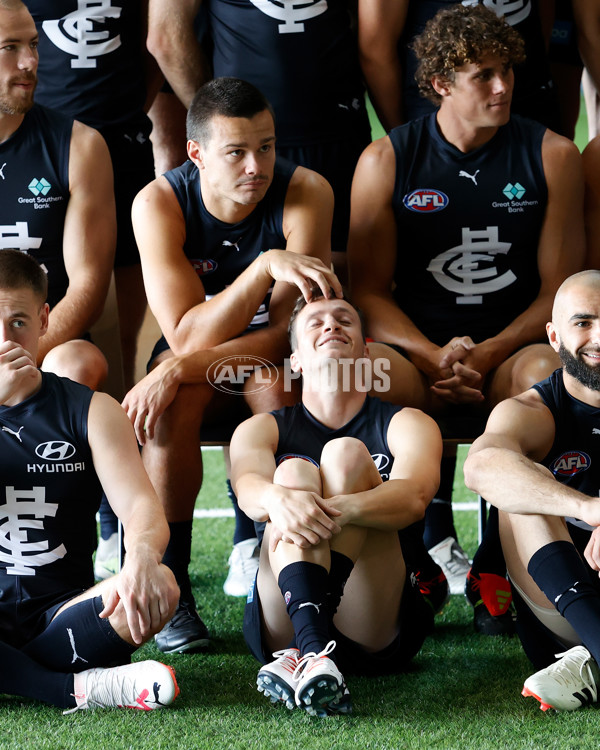 AFL 2024 Media - Carlton Team Photo Day - A-45964830