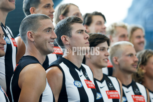 AFL 2024 Media - Collingwood Team Photo Day - A-45970321