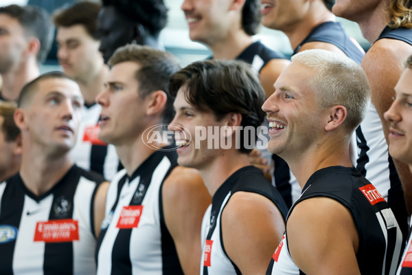AFL 2024 Media - Collingwood Team Photo Day - A-45970330