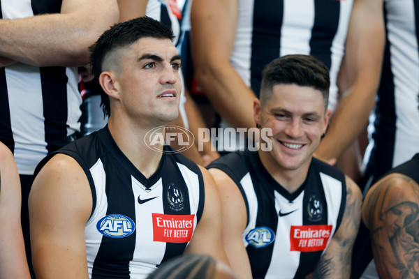 AFL 2024 Media - Collingwood Team Photo Day - A-45970331