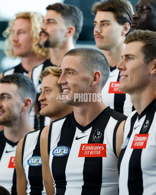AFL 2024 Media - Collingwood Team Photo Day - A-45970915