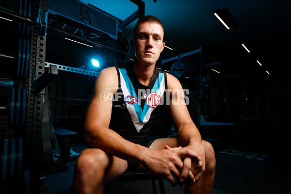 AFL 2024 Portraits - Port Adelaide - A-45981214