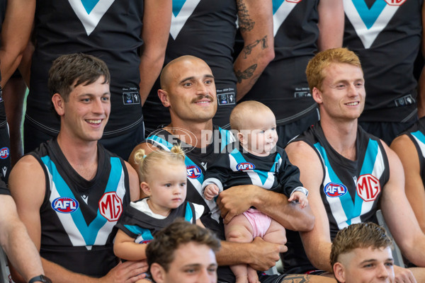 AFL 2024 Media - Port Adelaide Team Photo Day - A-45981233