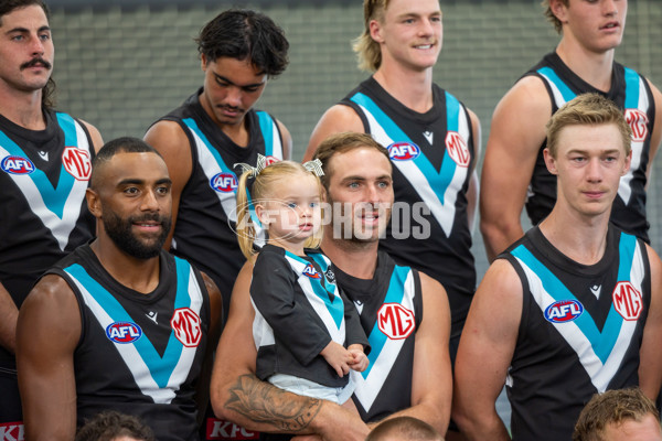 AFL 2024 Media - Port Adelaide Team Photo Day - A-45981234