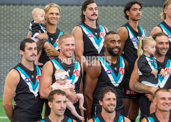 AFL 2024 Media - Port Adelaide Team Photo Day - A-45981235