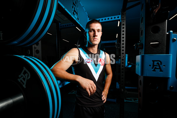 AFL 2024 Portraits - Port Adelaide - A-45982179