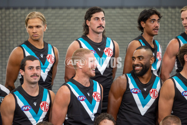 AFL 2024 Media - Port Adelaide Team Photo Day - A-45982192