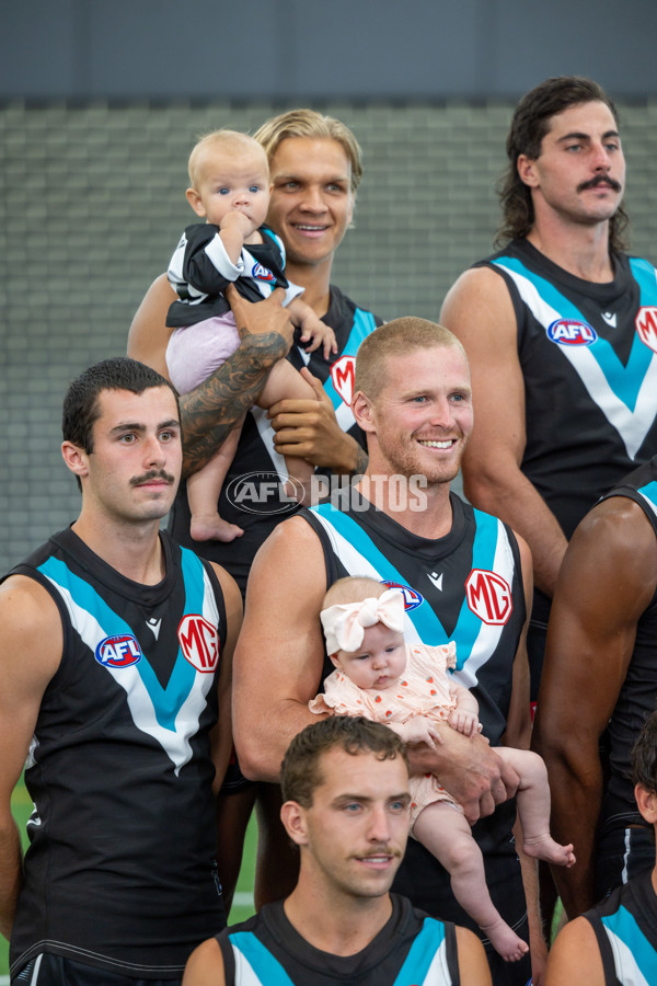 AFL 2024 Media - Port Adelaide Team Photo Day - A-45982199