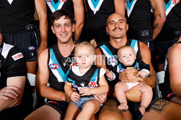 AFL 2024 Media - Port Adelaide Team Photo Day - A-45982244