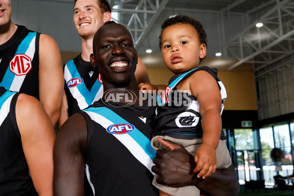 AFL 2024 Media - Port Adelaide Team Photo Day - A-45983994