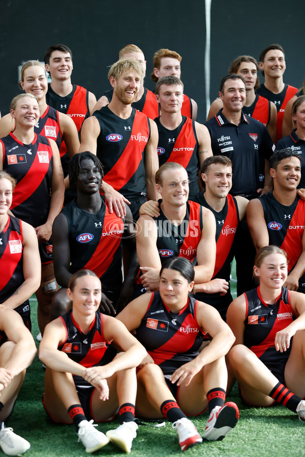 AFL 2024 Media - Essendon Team Photo Day - A-45984013