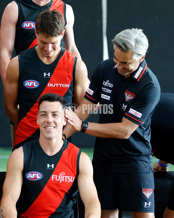 AFL 2024 Media - Essendon Team Photo Day - A-45984694