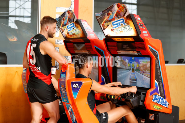 AFL 2024 Media - Essendon Team Photo Day - A-45984699