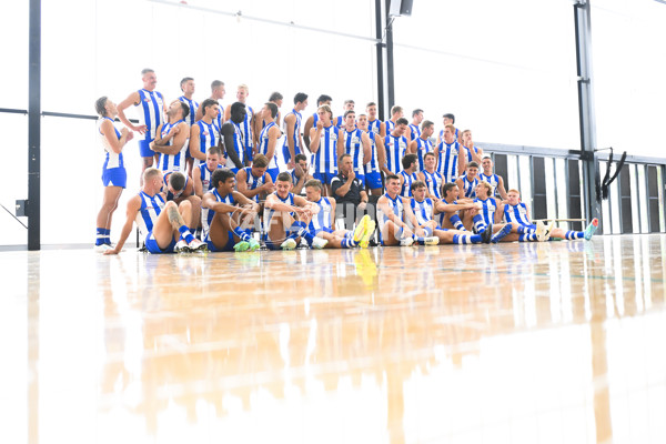 AFL 2024 Media - North Melbourne Team Photo Day - A-45994241