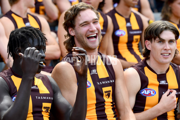 AFL 2024 Media - Hawthorn Team Photo Day - A-46005927