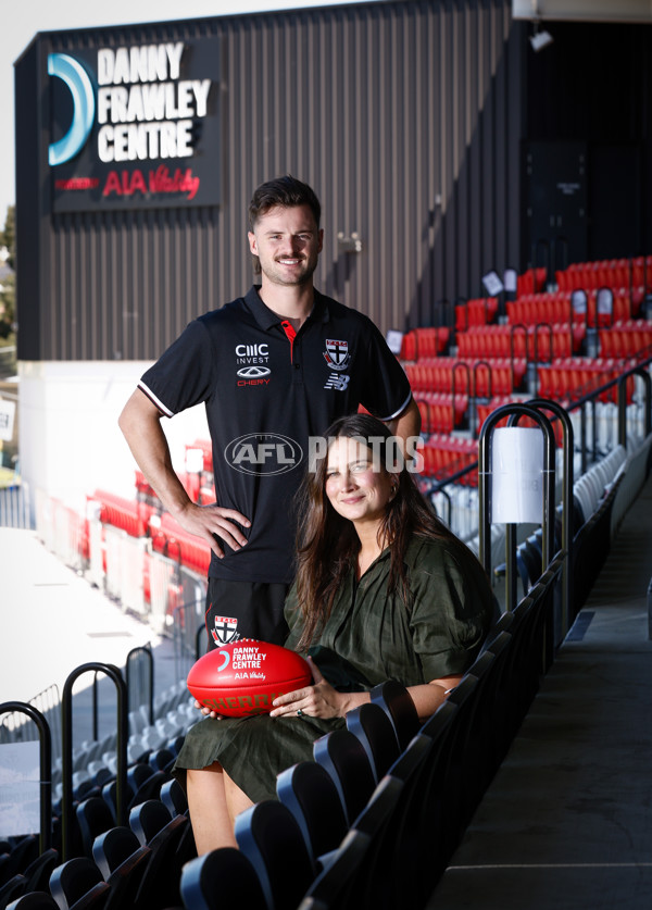 AFL 2024 Media - St Kilda Media Opportunity 270224 - A-46066686