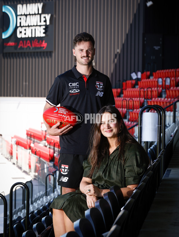 AFL 2024 Media - St Kilda Media Opportunity 270224 - A-46066878