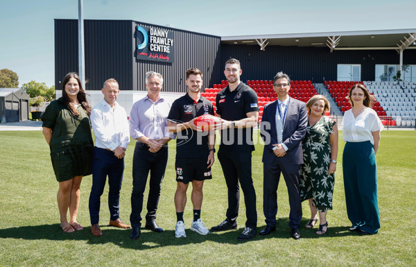 AFL 2024 Media - St Kilda Media Opportunity 270224 - A-46066894