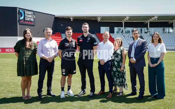 AFL 2024 Media - St Kilda Media Opportunity 270224 - A-46069237