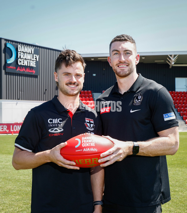 AFL 2024 Media - St Kilda Media Opportunity 270224 - A-46069239