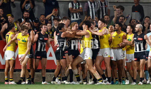 AFL 2024 AAMI Community Series - Collingwood v Richmond - A-46074337